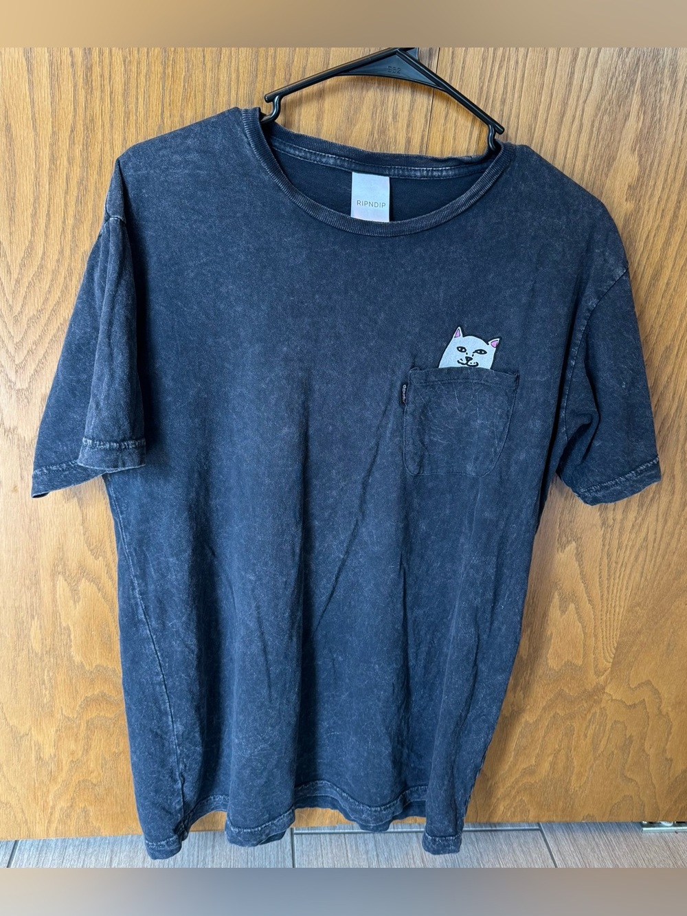 RIPNDIP Men's Pocket Cat T-Shirt